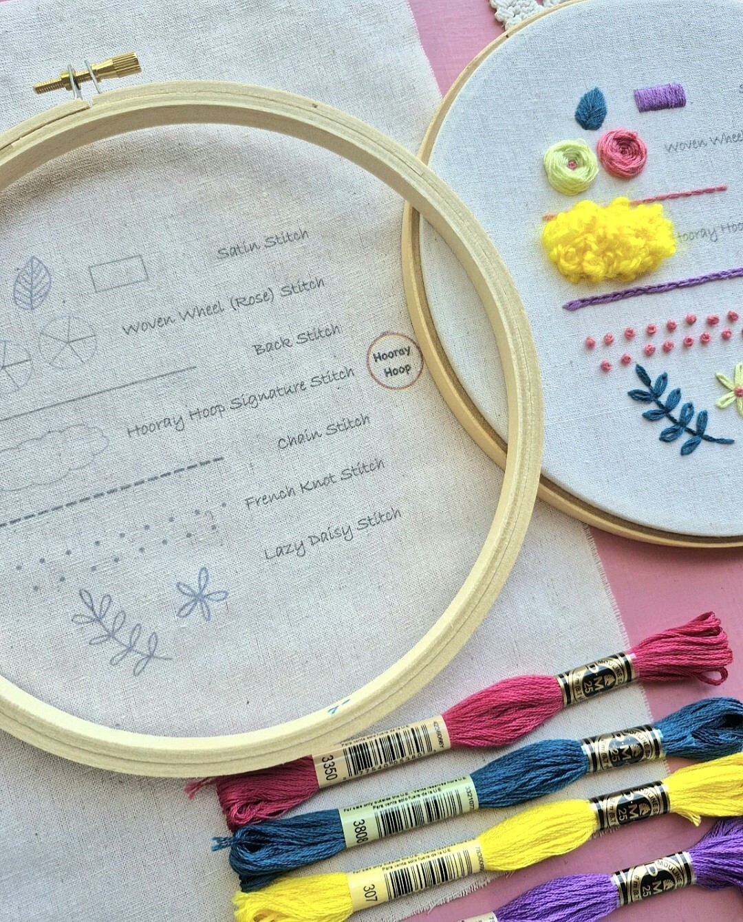 Learn embroidery at home (Online)