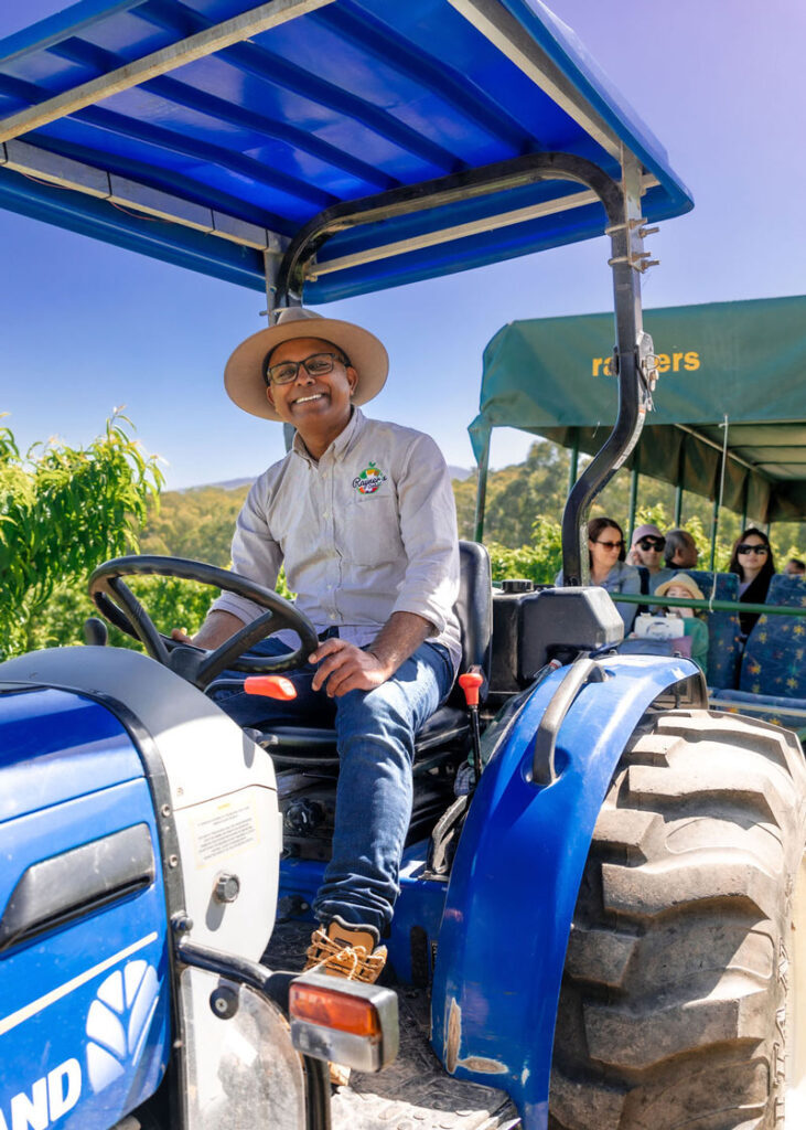 Rayners Orchard tour and lunch (Woori Yallock)